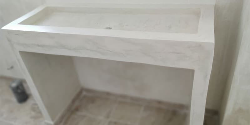 Aplicación de microcemento en Granada