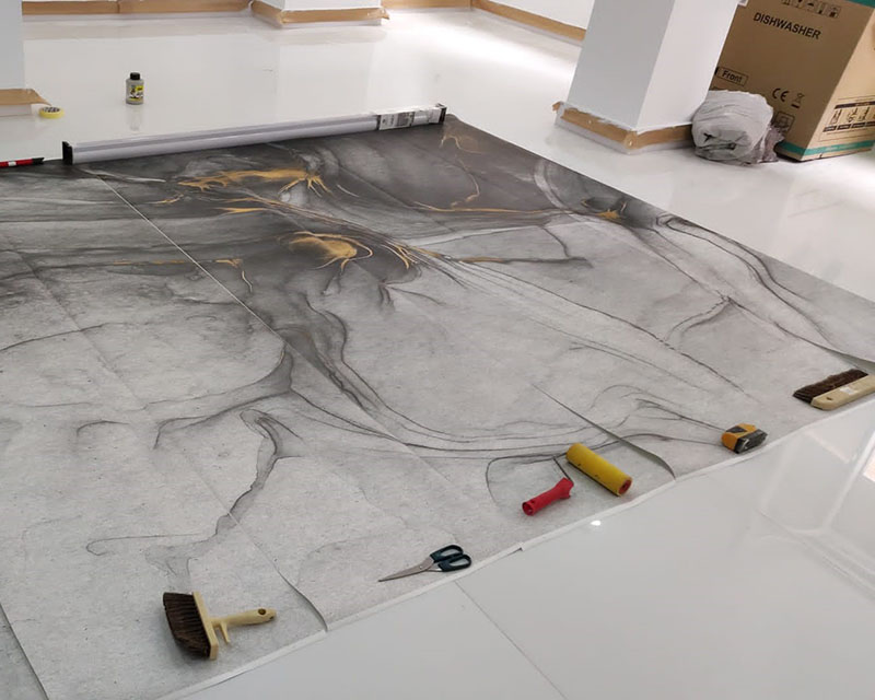 Trabajos con fotomurales